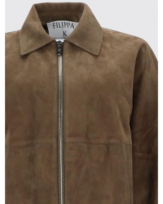 Filippa K Natural Suede Leather Jacket