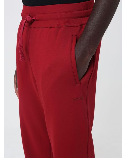 Ferrari Red Jogging Trousers for men