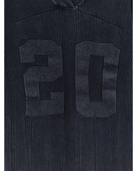 Represent Black Cotton Varsity T-Shirt for men