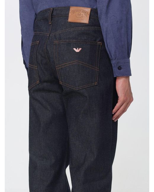 Armani Jeans Blue J70 Cotton Denim Jeans for men