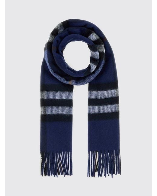 Burberry Blue Scarf for men