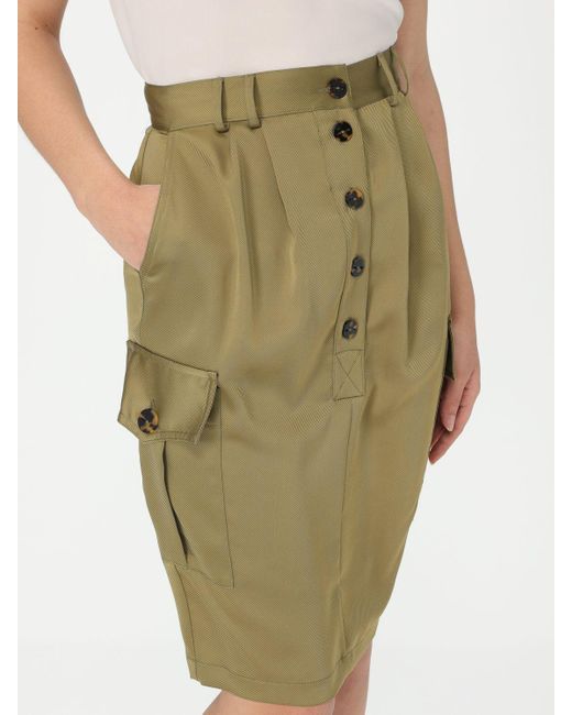 Falda Mujer SIMONA CORSELLINI de color Green