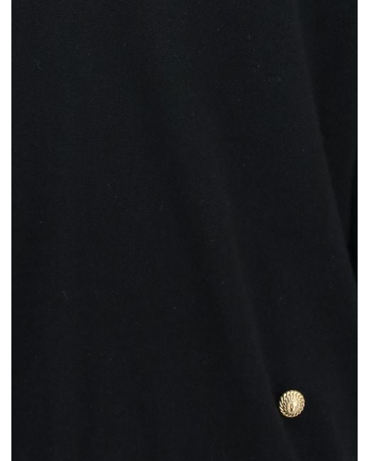 Balmain Blue V-Neck Jumper