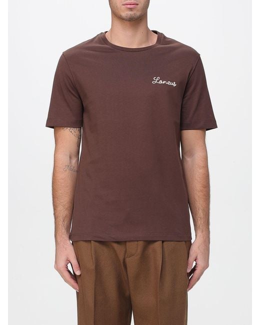 Laneus Brown T-Shirt for men