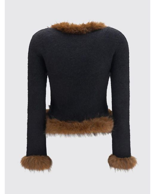Self-Portrait Black V-Neck Cardigan