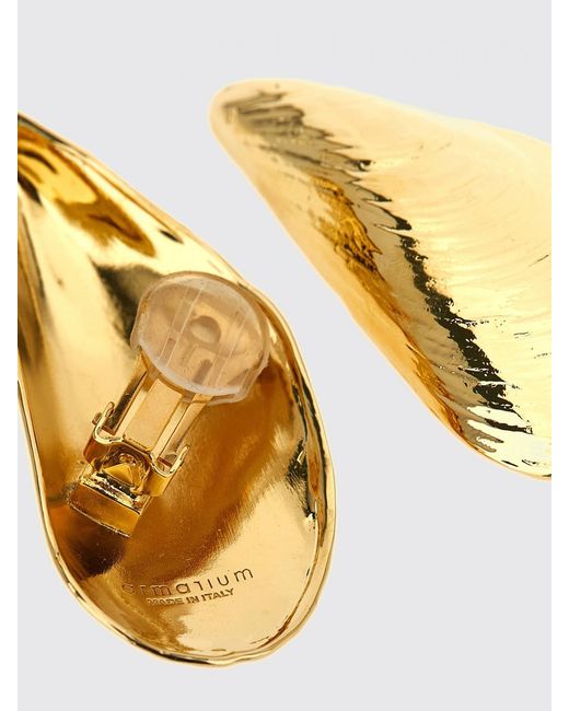 ARMARIUM Metallic Brass Earrings