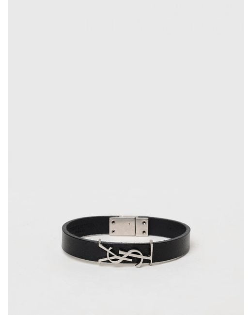 Saint Laurent Black Opyum Lederarmband