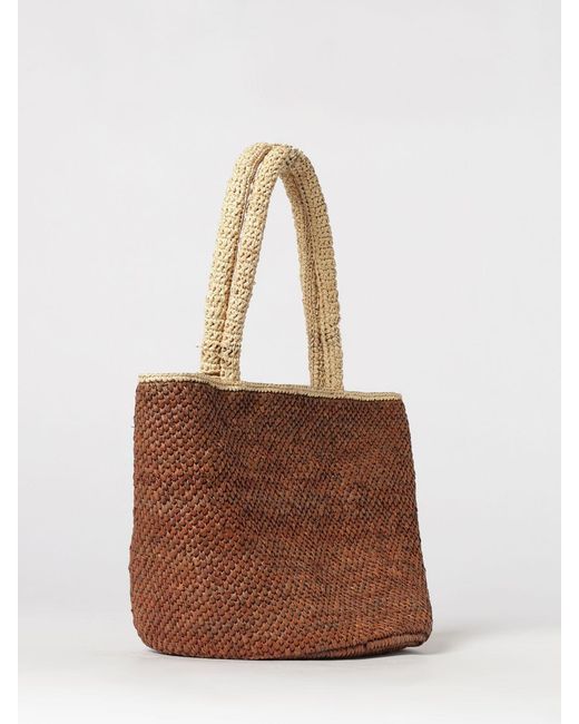 Mc2 Saint Barth Brown Shoulder Bag
