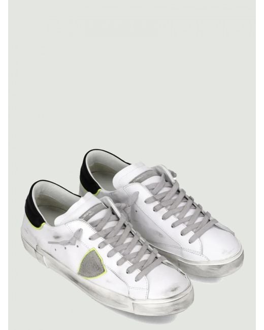 Sneakers Paris di Philippe Model in White da Uomo
