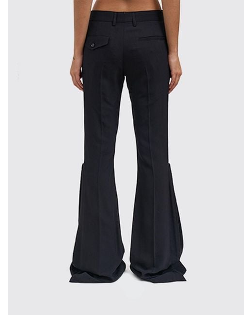 Ann Demeulemeester Blue Trousers
