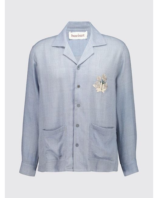 BAZISZT Blue T-Shirt for men