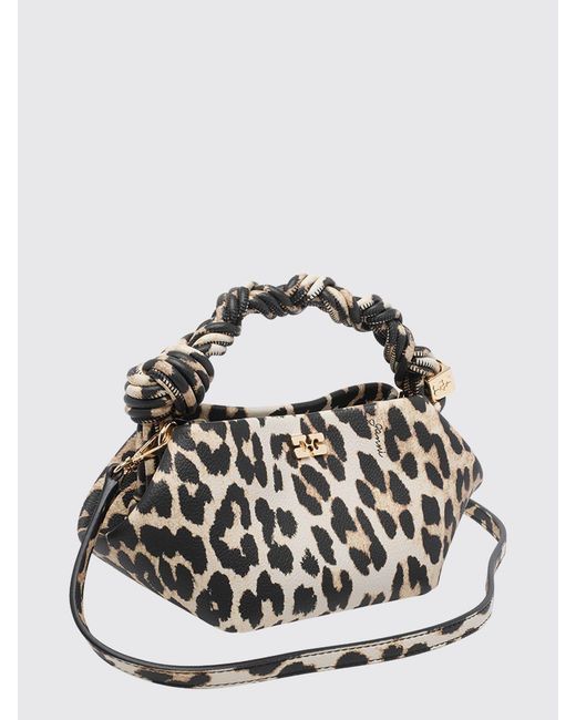 Ganni Metallic Bou Small Handbag