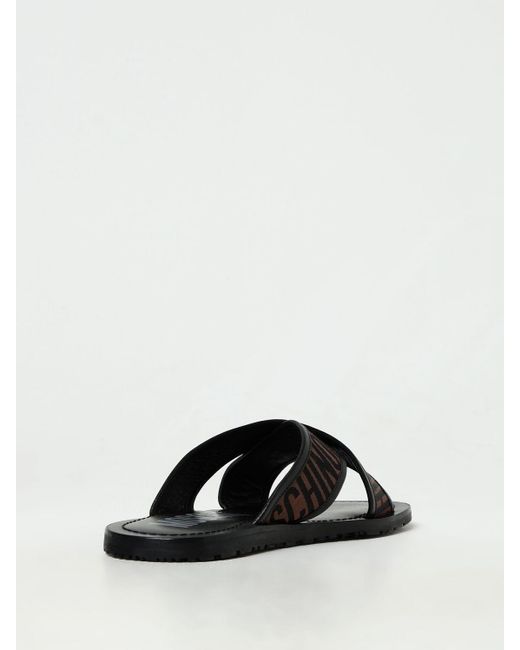 Moschino Couture Black Sandals for men
