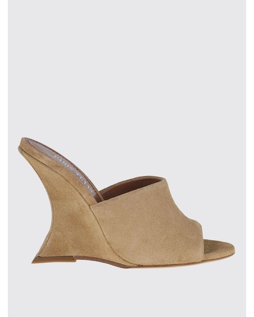 Mules Con Zeppa Nina di Paris Texas in Natural