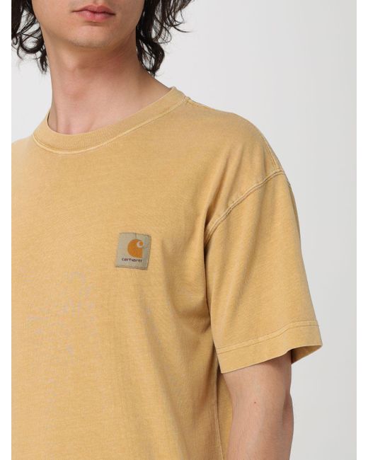 T-shirt Carhartt pour homme en coloris Natural