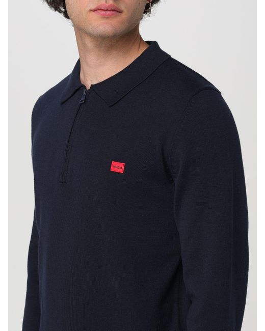 HUGO Blue Sweater for men