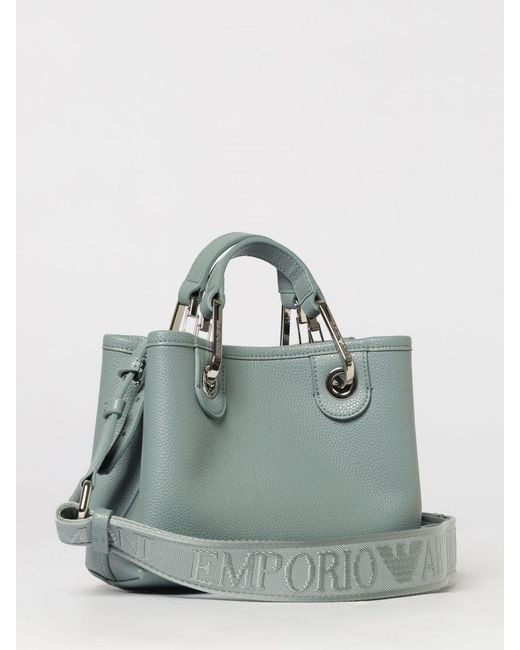 Emporio Armani Gray Shoulder Bag