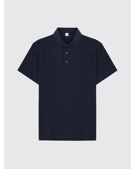 Aspesi Blue Cotton Polo Shirt for men