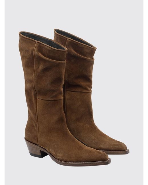 Khaite Brown Boots