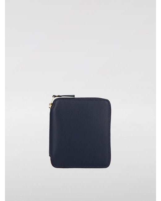 Comme des Garçons Blue Wallet for men
