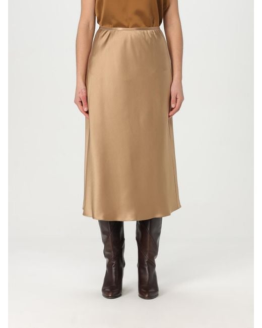 Gonna Midi di Max Mara in Natural