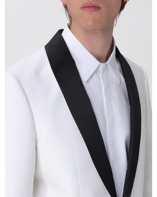 DSquared² White Cotton And Silk Tuxedo for men