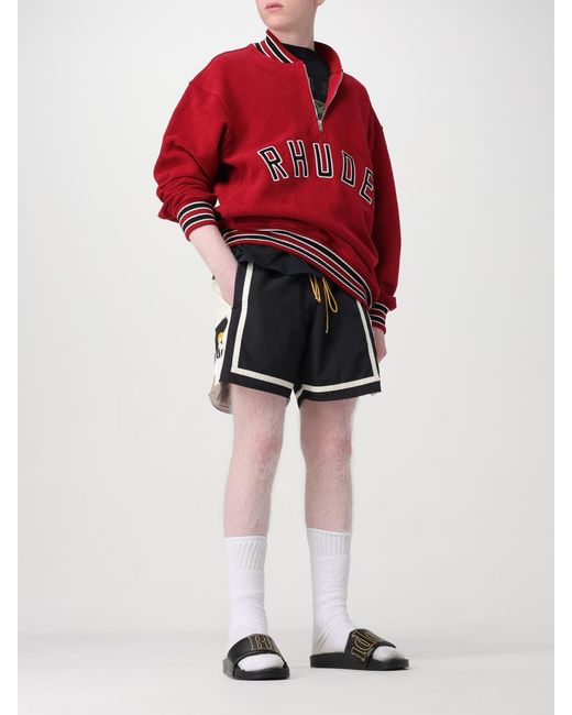 Rhude Black T-shirt for men