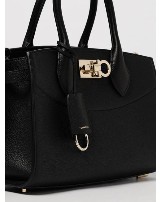 Borsa Studio North/West di Ferragamo in Black