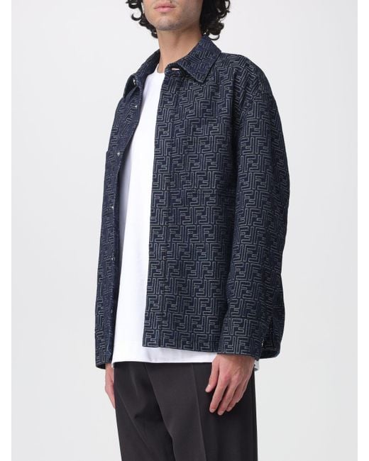 Fendi Jacke Herren in Blue für Herren