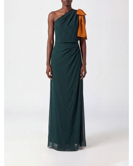Saint Laurent Green Dress