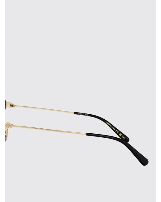 Gucci Black Gg1884Sk Metal And Acetate Sunglasses