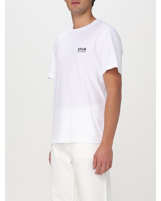 T-Shirt Homme Golden Goose Deluxe Brand pour homme en coloris White