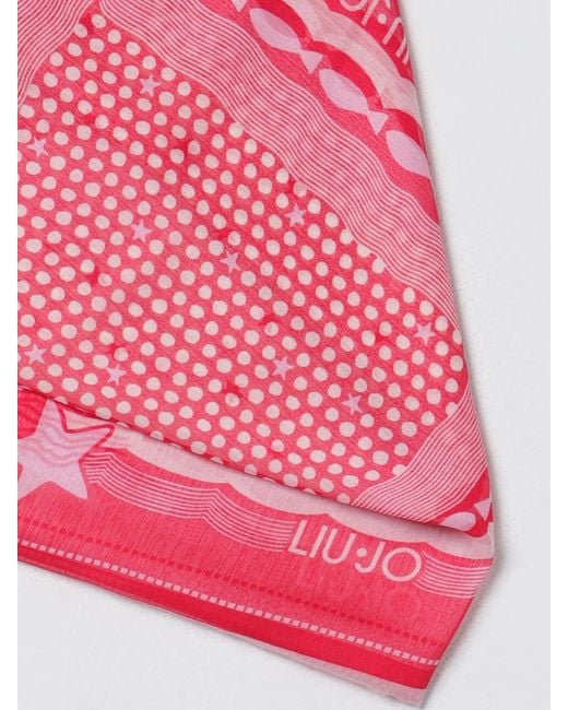 Liu Jo Pink Neckerchief