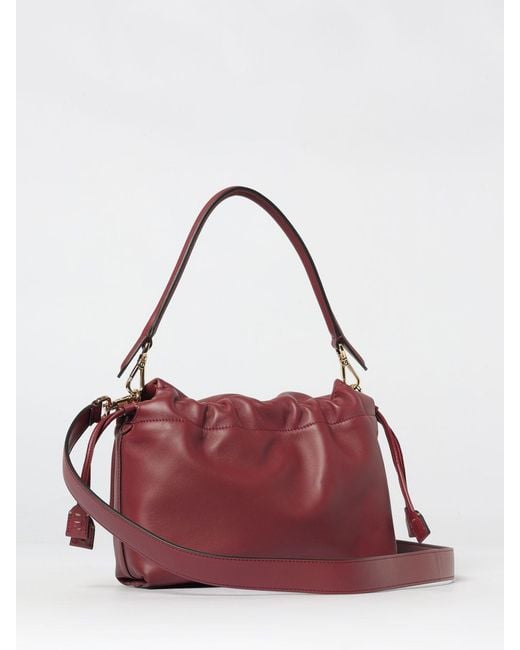 Fendi Purple Mamma Baguette Medium Bag