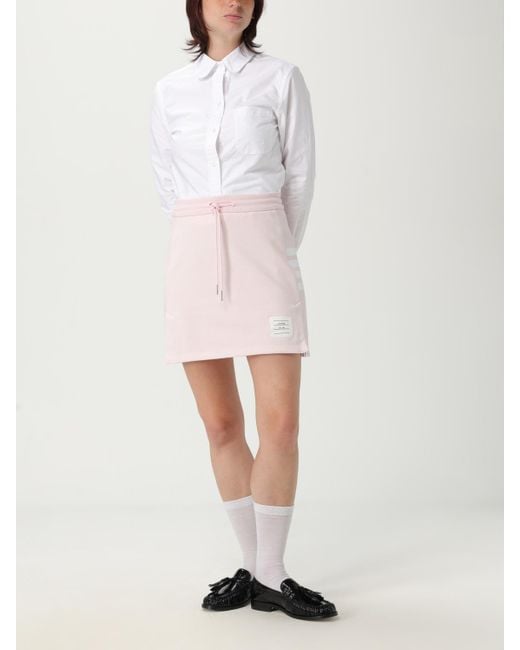 Camicia Slim di Thom Browne in White