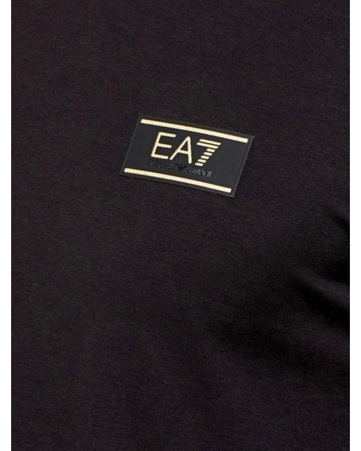 EA7 Black T-Shirt for men