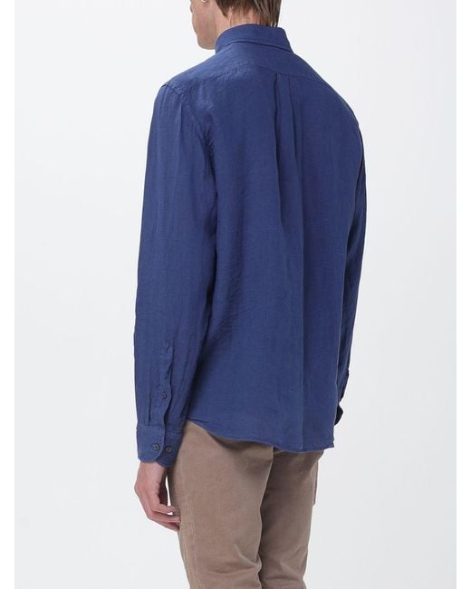 B.D. Baggies Blue Basic Cotton Shirt for men
