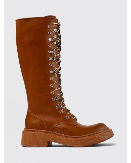CAMPERLAB Brown Vamonos Leather Boot for men