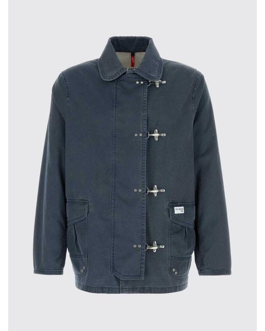 Fay Blue Classic Cotton Jacket for men