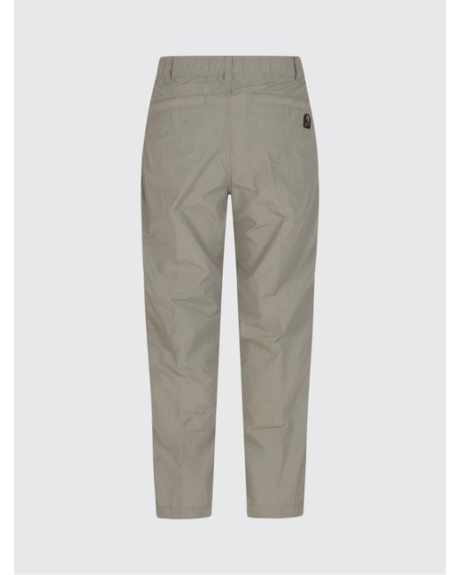 Parajumpers Gray Technical Fabric Cargo Trousers for men