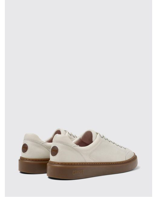 Camper White Runner Twentyfive Leather Sneakers