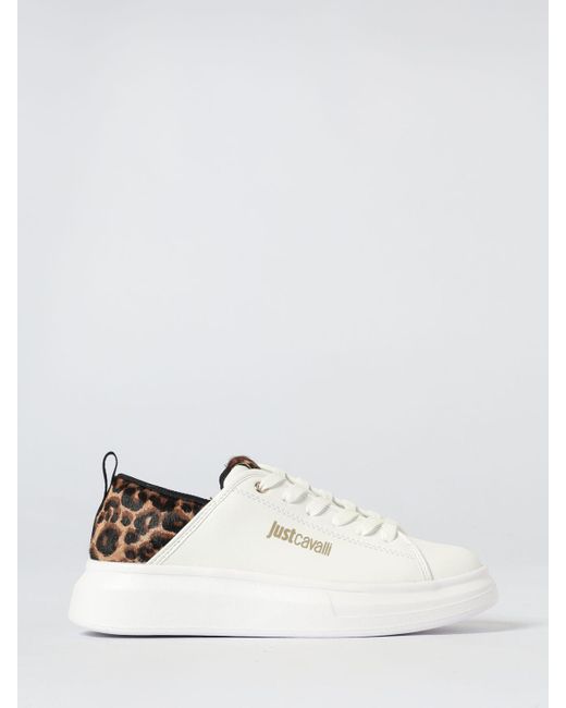 Just Cavalli White Sneakers