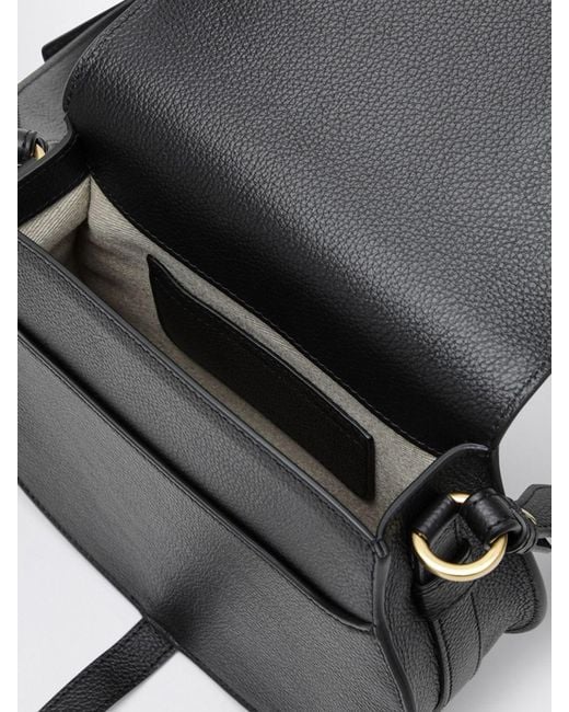 Chloé Black Chlo&Eacute Marcie Tasche Aus Genarbtem Leder