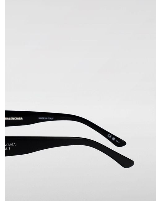 Lunettes De Soleil Homme Balenciaga pour homme en coloris Black