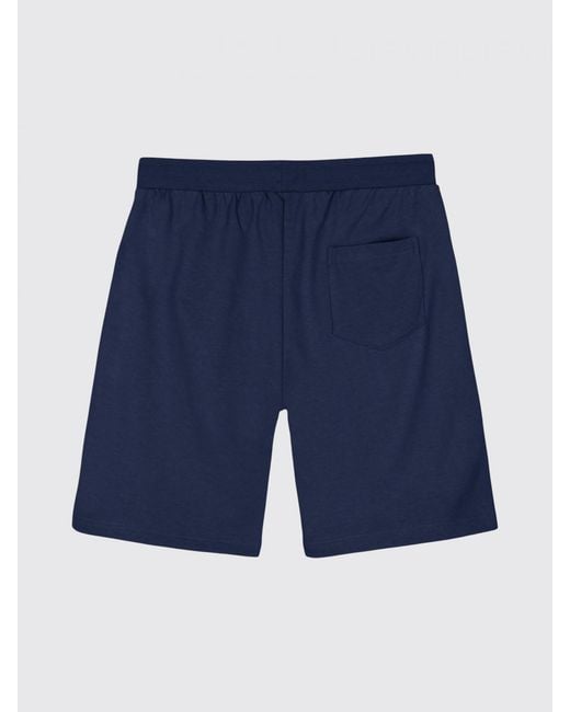 Colmar Blue Cotton Jogging Shorts for men
