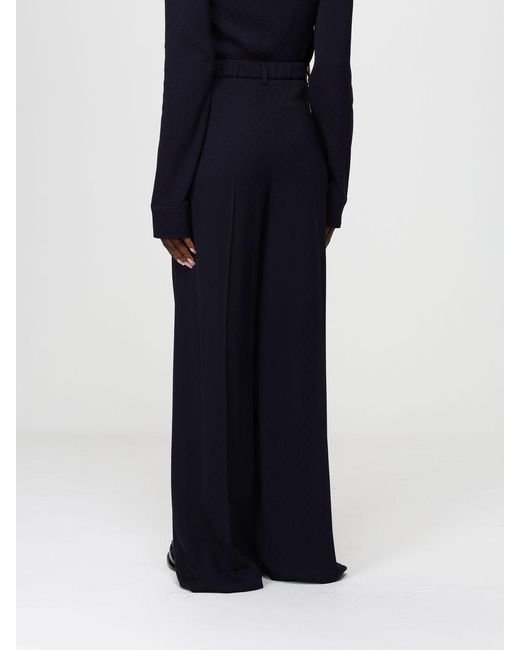 Gucci Blue Viscose Trousers