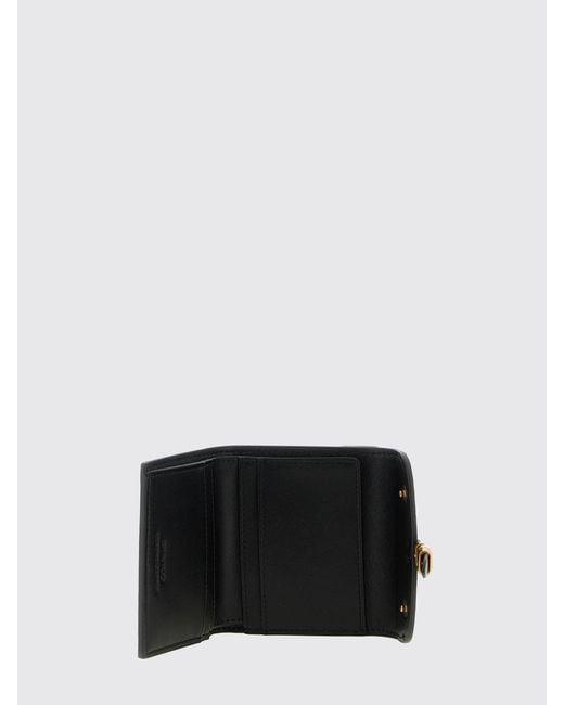 Pinko White Lettering Leather Wallet