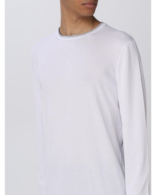Fay White Jumper for men