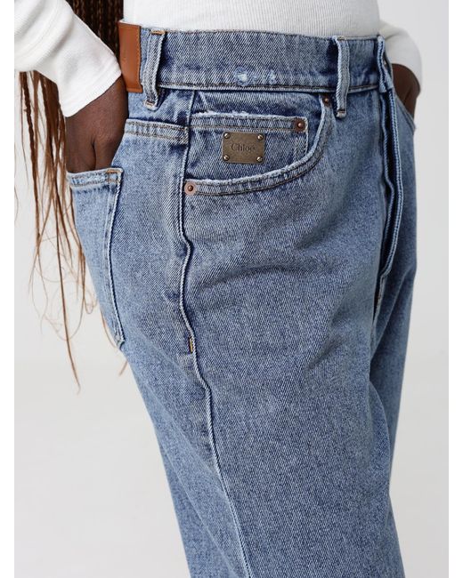 Chloé Blue ChloÉ Baggy Jeans