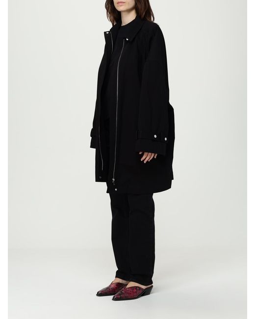 Totême Black Raincoat
